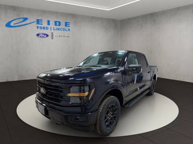 2026 Antimatter Blue Metallic Ford F-150 XLT Black Appearance 4X4 Truck