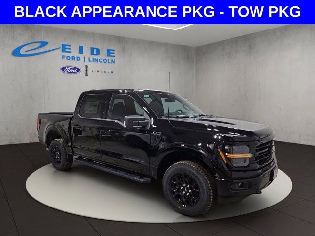 2026 Agate Black Metallic Ford F-150 XLT Black Appearance 4X4 Truck