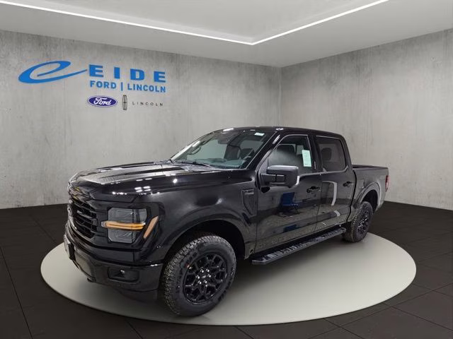 2026 Agate Black Metallic Ford F-150 XLT Black Appearance 4X4 Truck