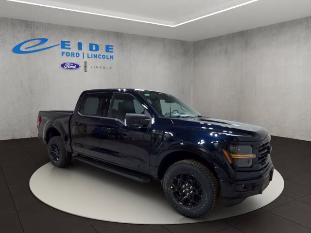 2026 Antimatter Blue Metallic Ford F-150 XLT Black Appearance 4X4 Truck