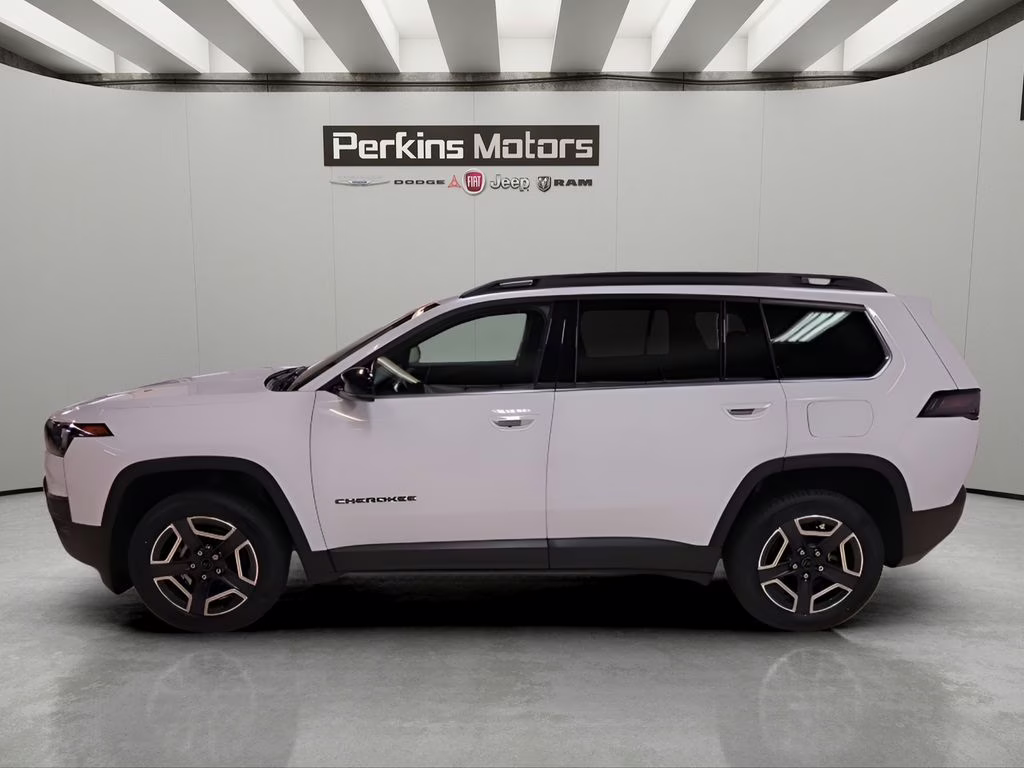 2026 bright white clearcoat Jeep Cherokee Limited 4X4 SUV