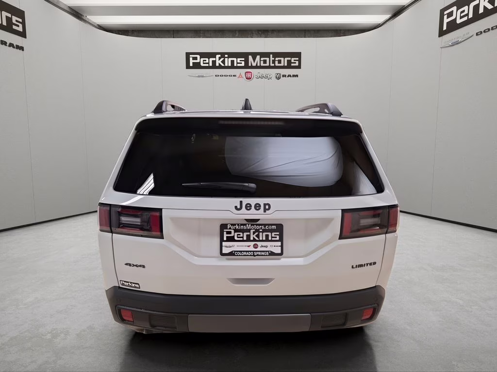 2026 bright white clearcoat Jeep Cherokee Limited 4X4 SUV