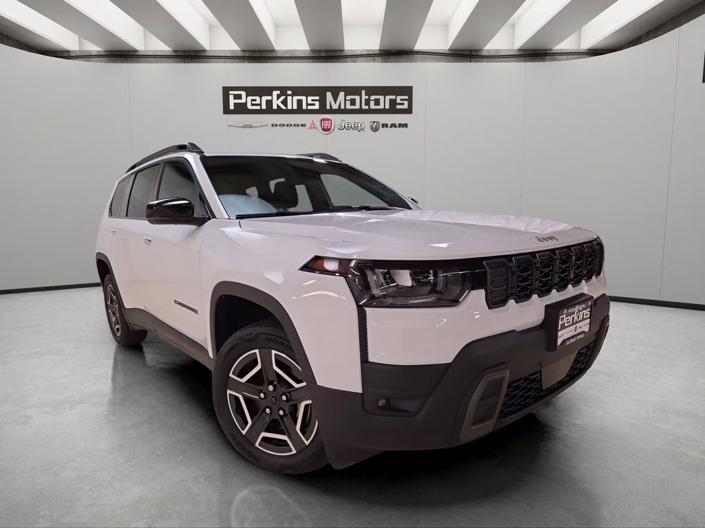 2026 bright white clearcoat Jeep Cherokee Limited 4X4 SUV