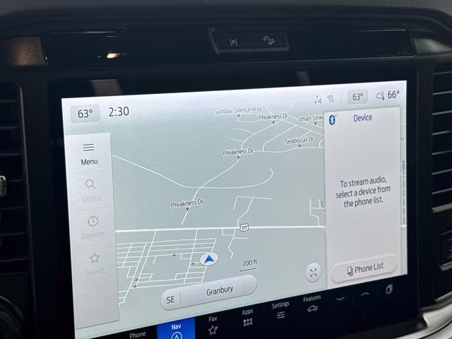 2025 White Metallic Ford F-150 XLT 4X4 Truck