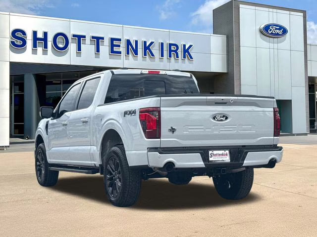 2025 White Metallic Ford F-150 XLT 4X4 Truck