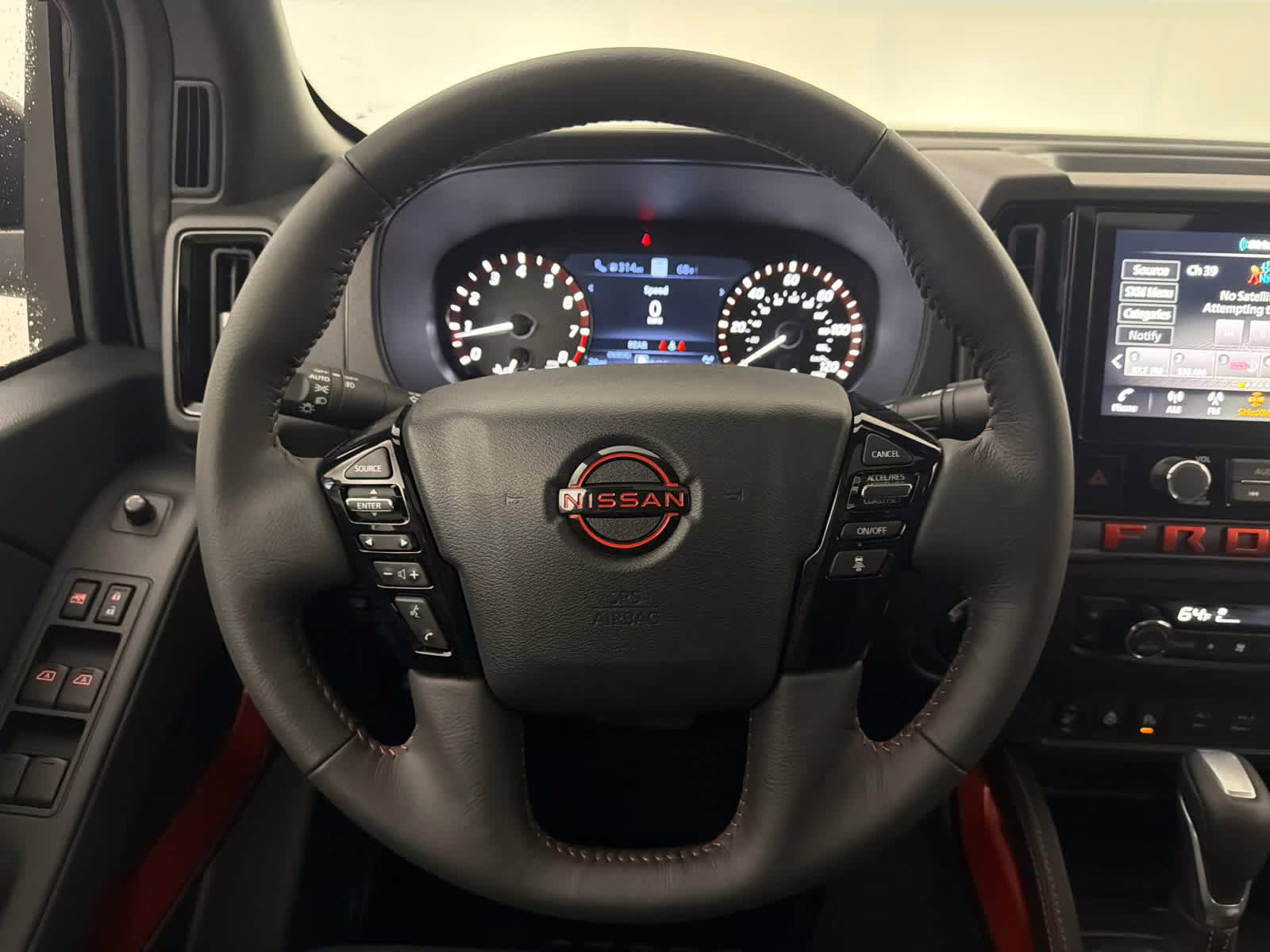 2026 Super Black Nissan Frontier PRO-4X w/R Package 4X4 Truck