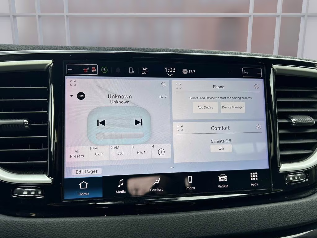 2024 Bright White Clearcoat Chrysler Pacifica Touring L FWD Van