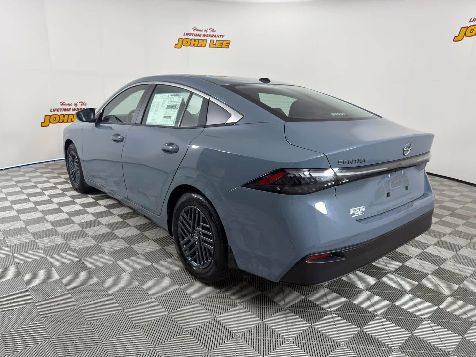 2026 Atlantic Gray Metallic Nissan Sentra SV FWD Sedan