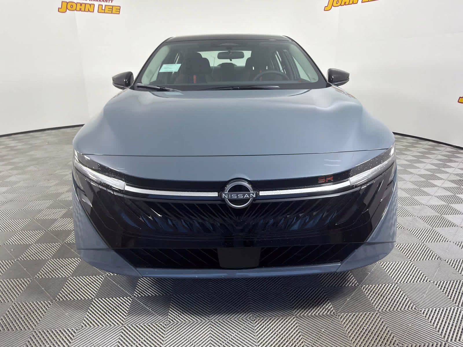 2026 Atlantic Gray Metallic/Super Black Nissan Sentra SR FWD Sedan