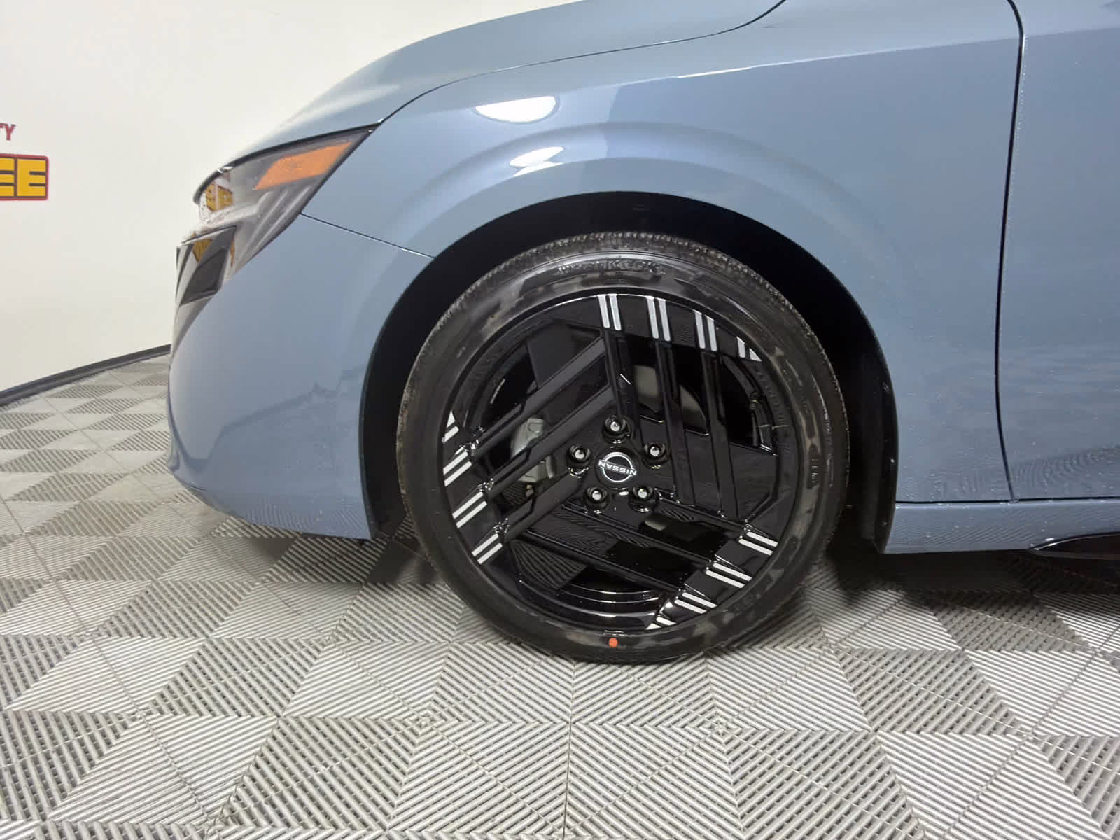 2026 Atlantic Gray Metallic/Super Black Nissan Sentra SR FWD Sedan