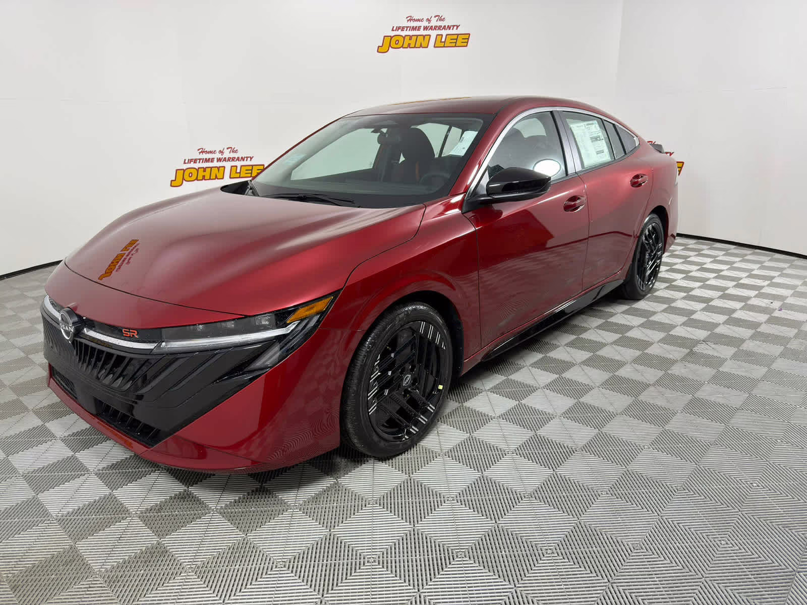 2026 Scarlet Ember Tintcoat Nissan Sentra SR FWD Sedan