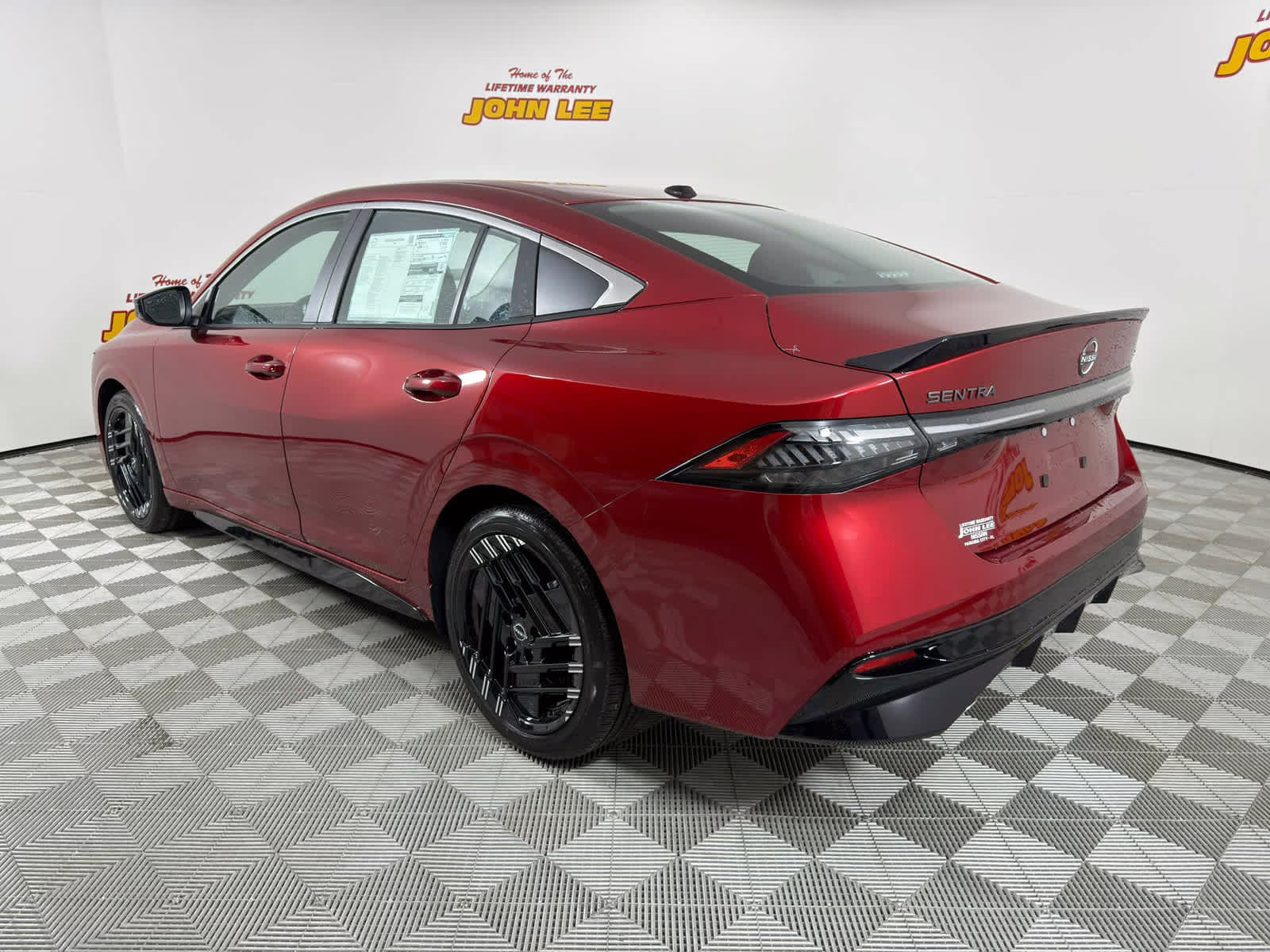 2026 Scarlet Ember Tintcoat Nissan Sentra SR FWD Sedan