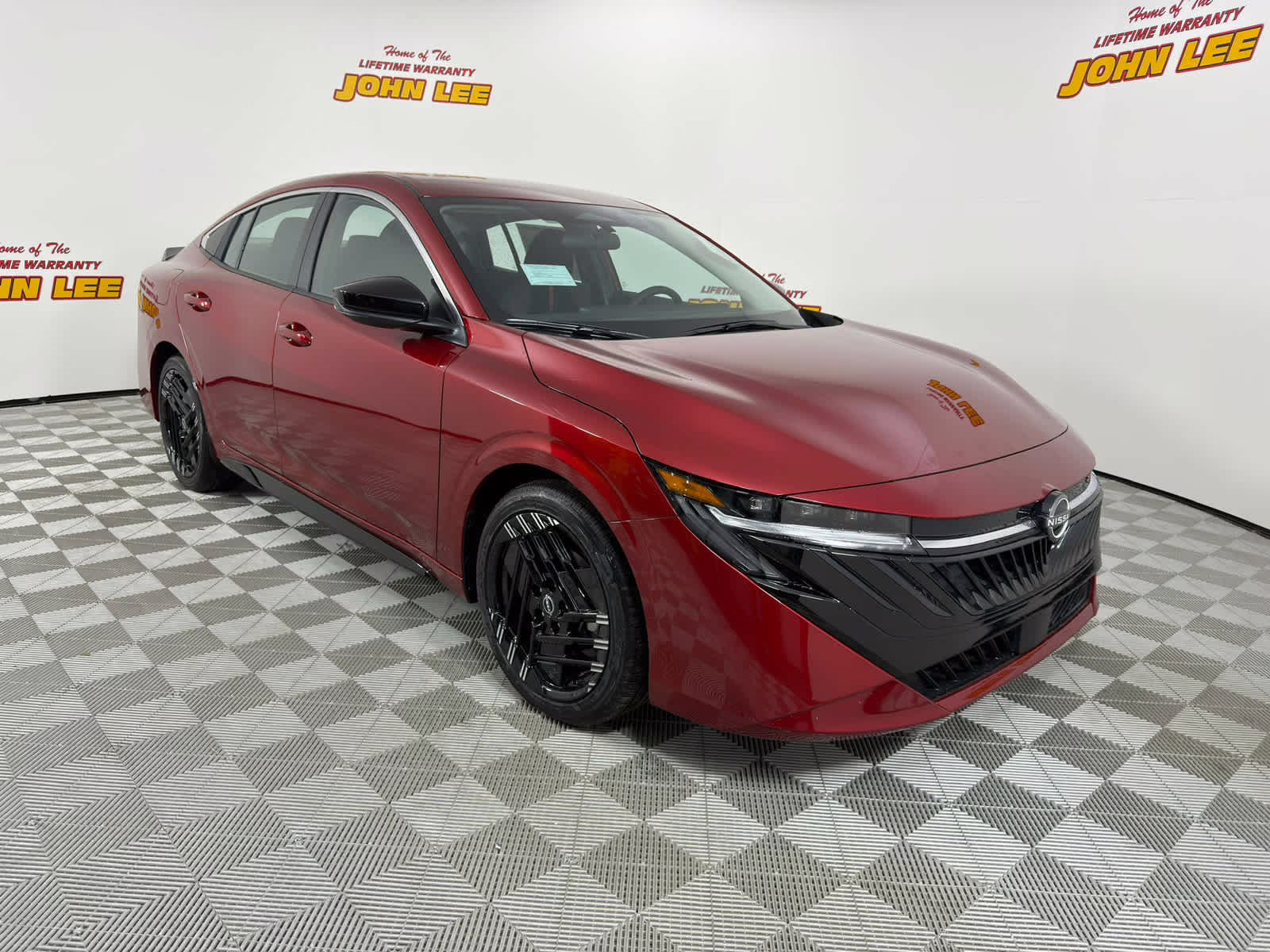 2026 Scarlet Ember Tintcoat Nissan Sentra SR FWD Sedan