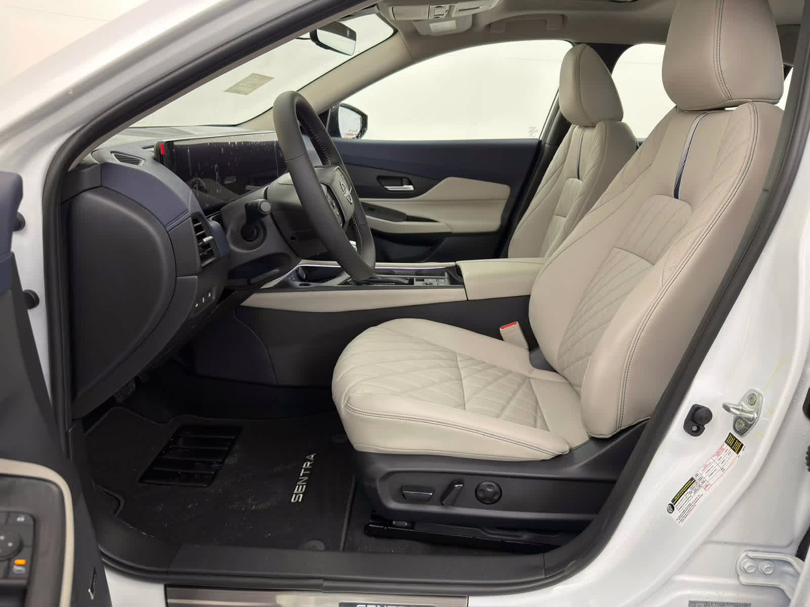 2026 Aspen White Tricoat Nissan Sentra SL FWD Sedan