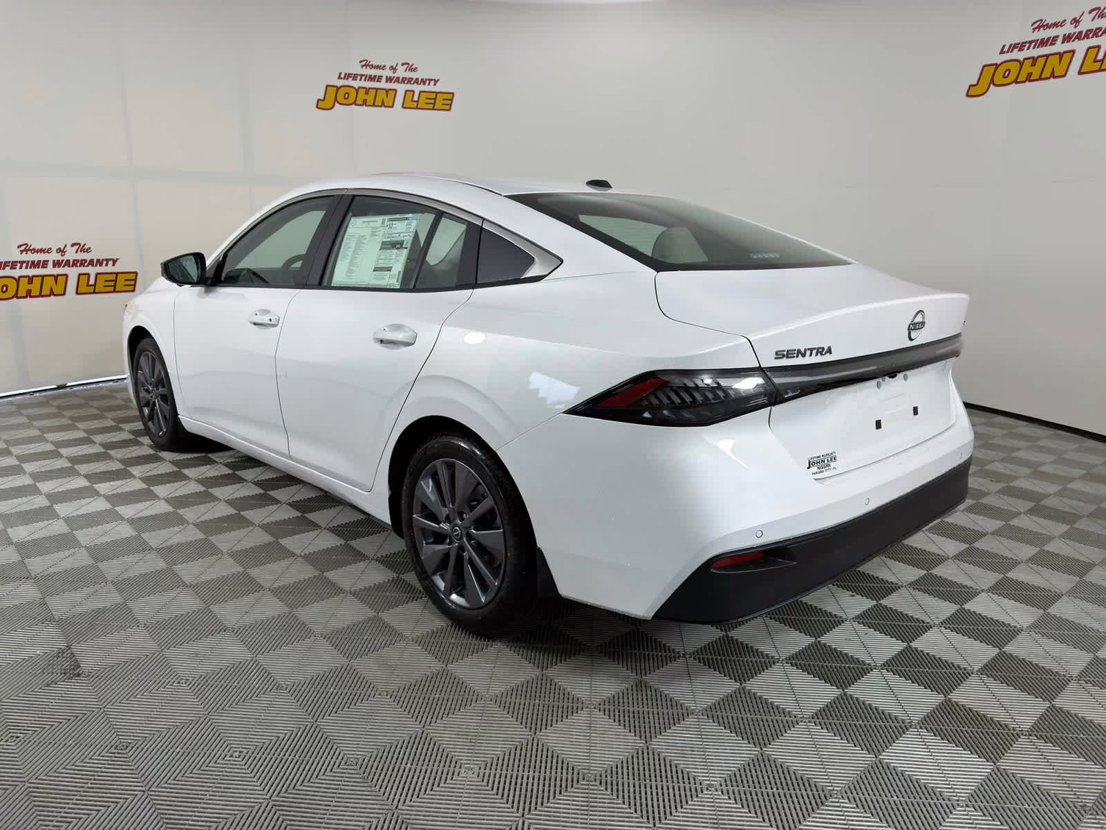 2026 Aspen White Tricoat Nissan Sentra SL FWD Sedan