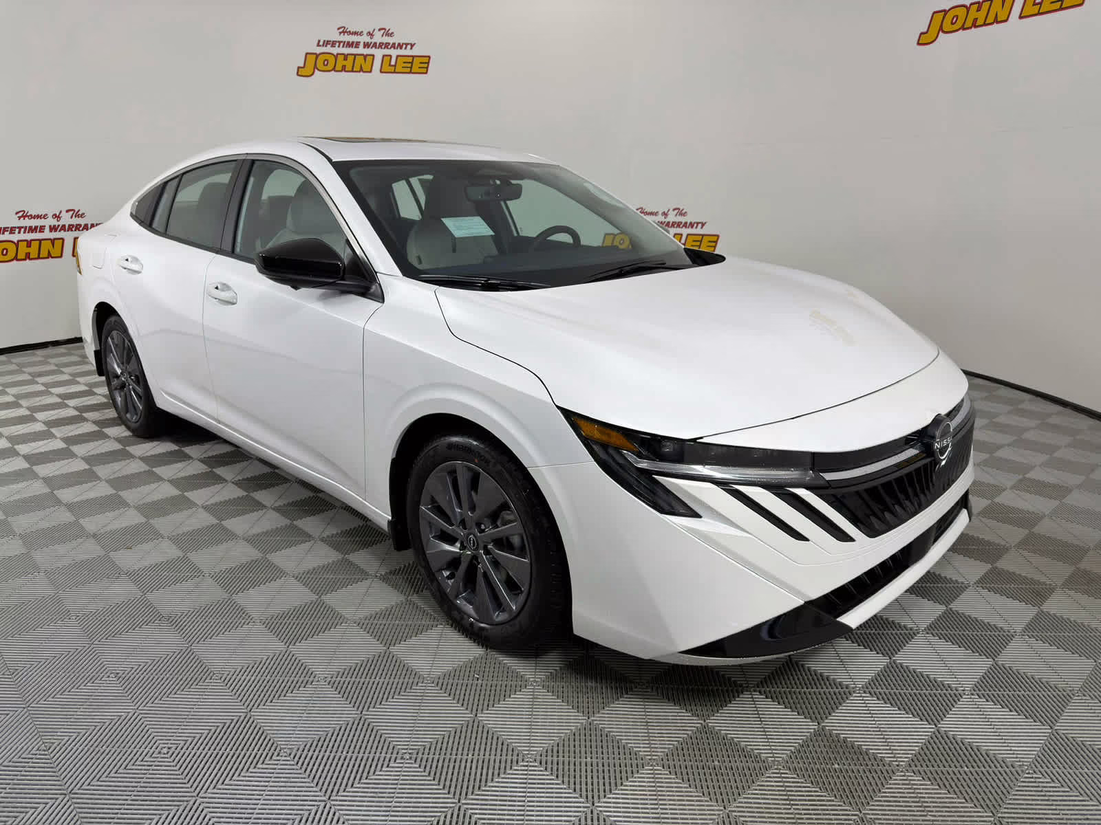 2026 Aspen White Tricoat Nissan Sentra SL FWD Sedan