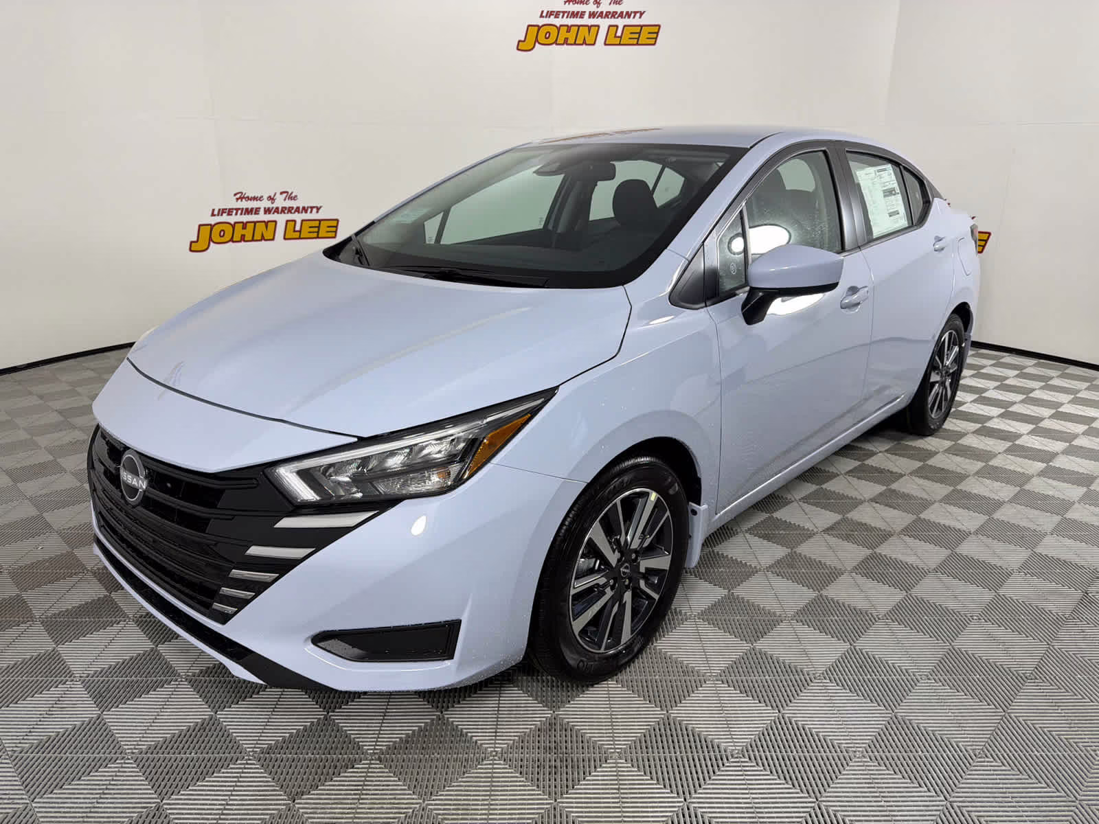 2025 Gray Sky Pearl Nissan Versa SV FWD Sedan