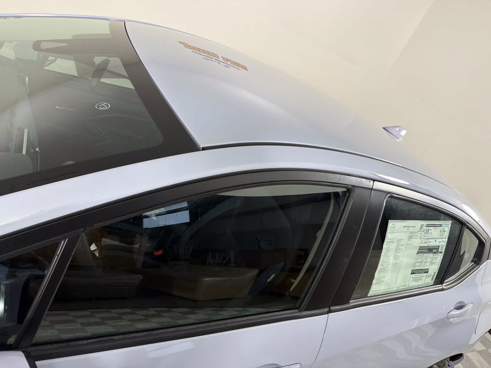 2025 Gray Sky Pearl Nissan Versa SV FWD Sedan