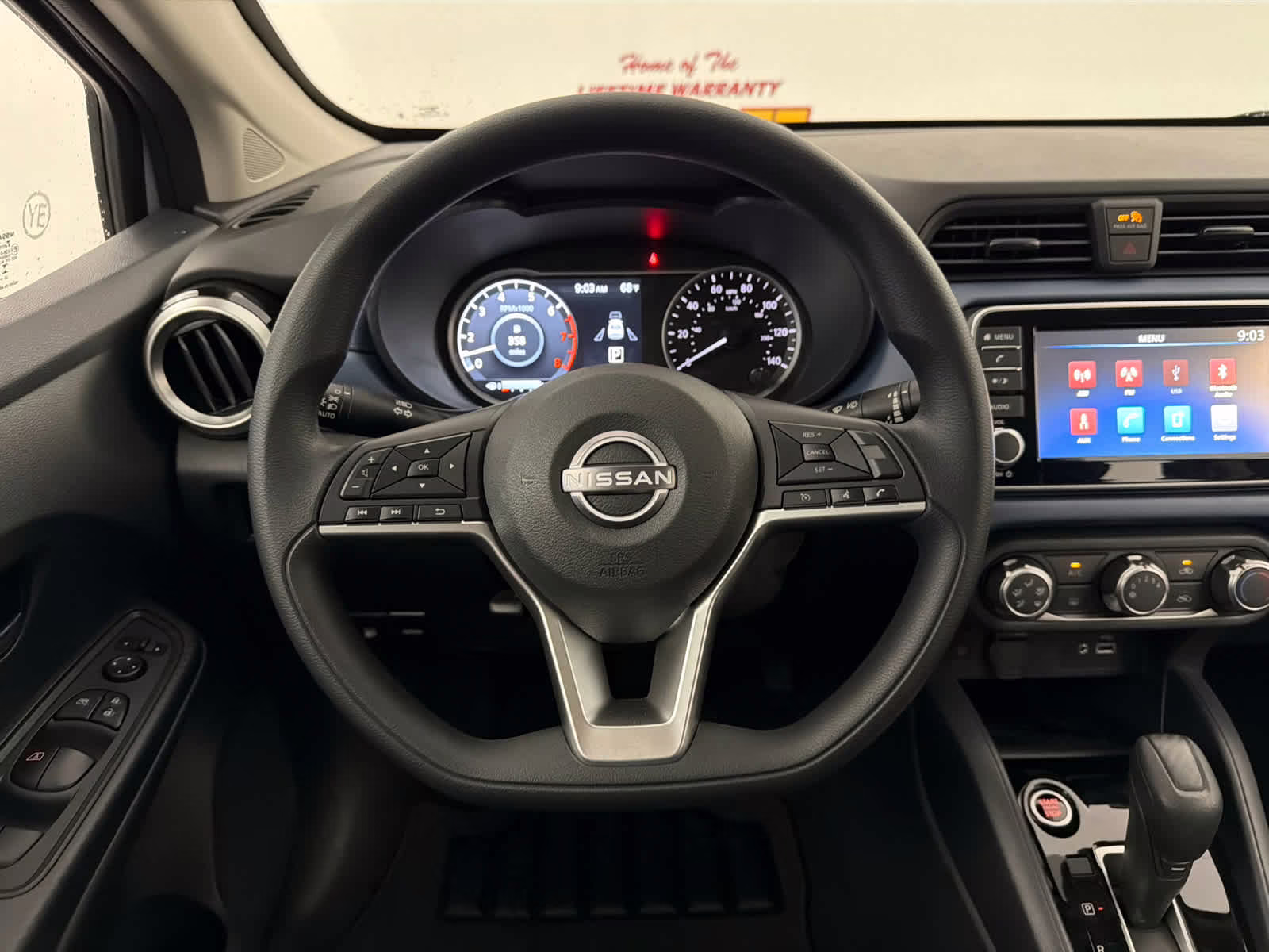 2025 Gray Sky Pearl Nissan Versa SV FWD Sedan