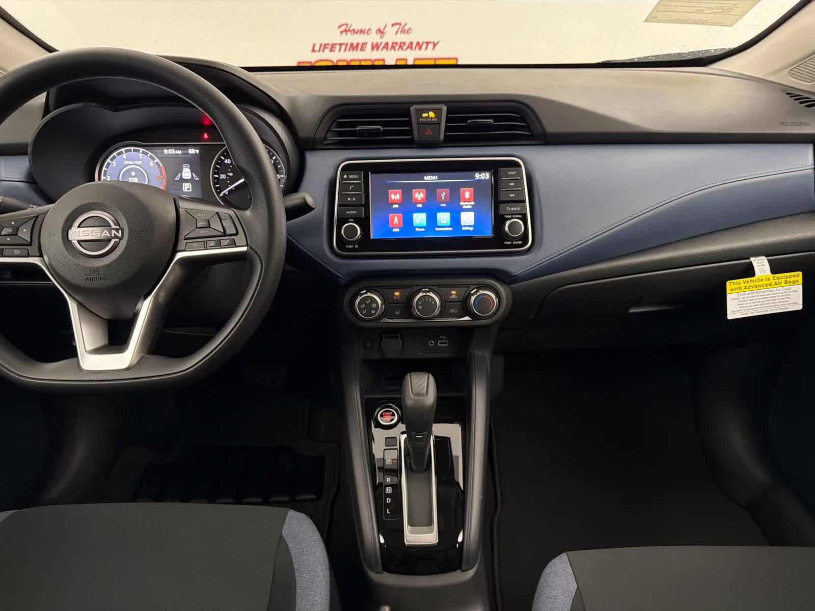 2025 Gray Sky Pearl Nissan Versa SV FWD Sedan