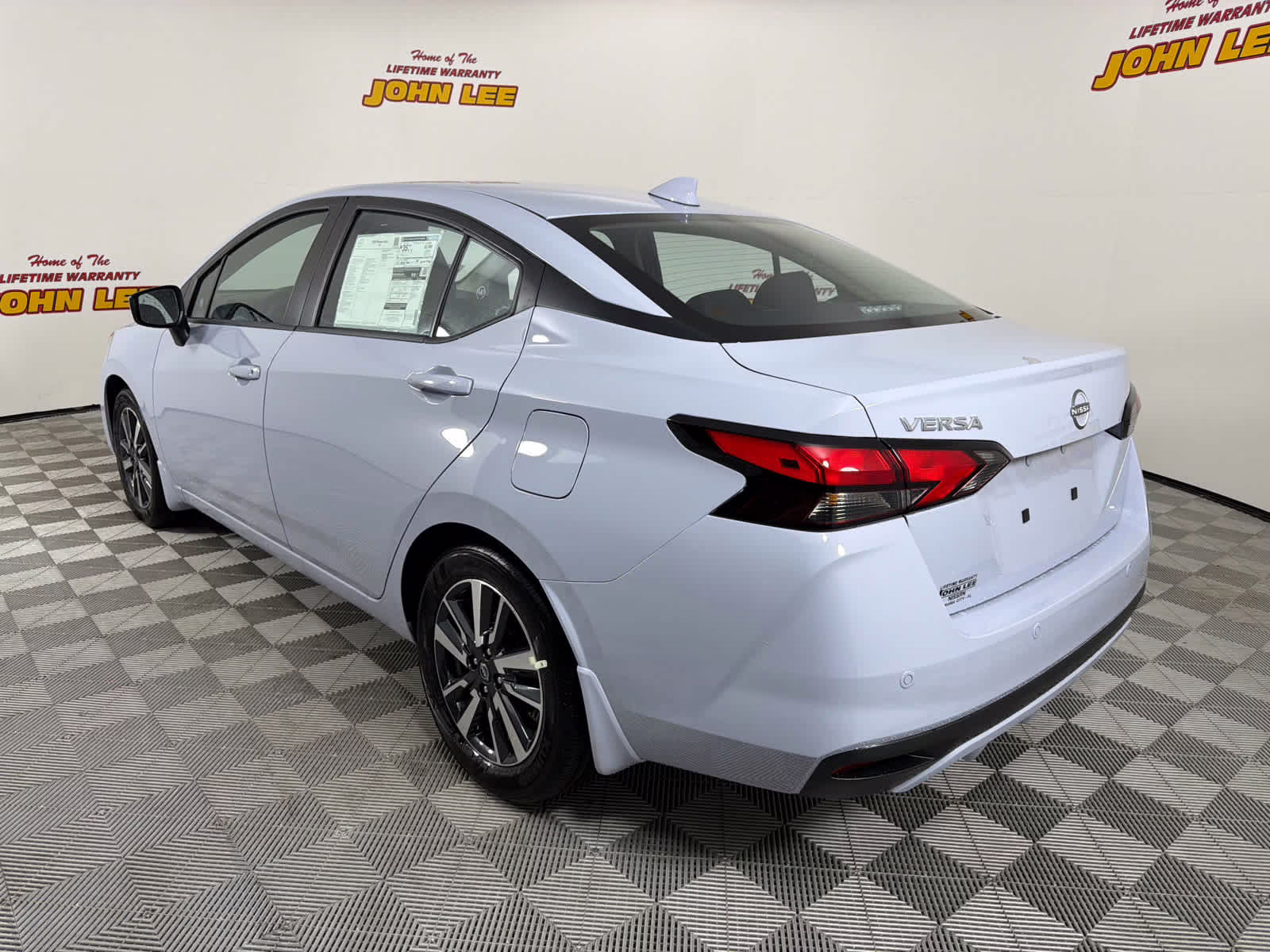 2025 Gray Sky Pearl Nissan Versa SV FWD Sedan