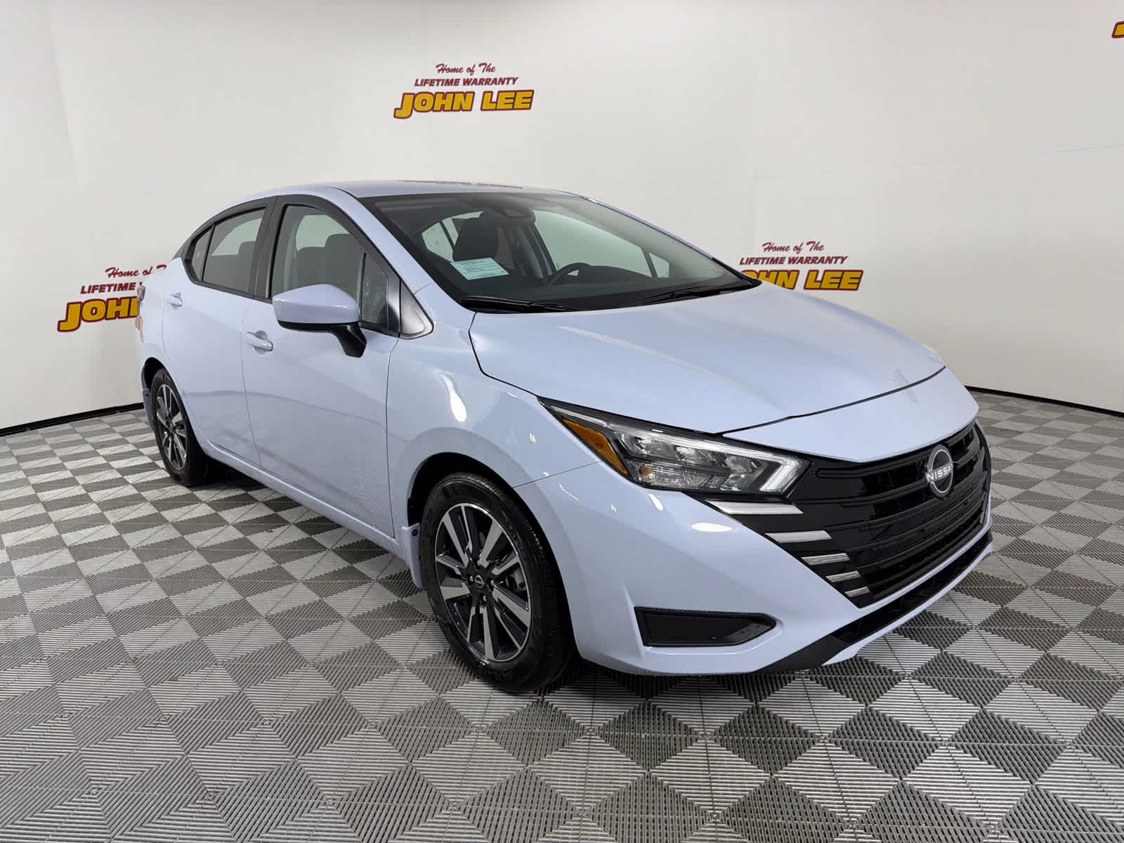 2025 Gray Sky Pearl Nissan Versa SV FWD Sedan