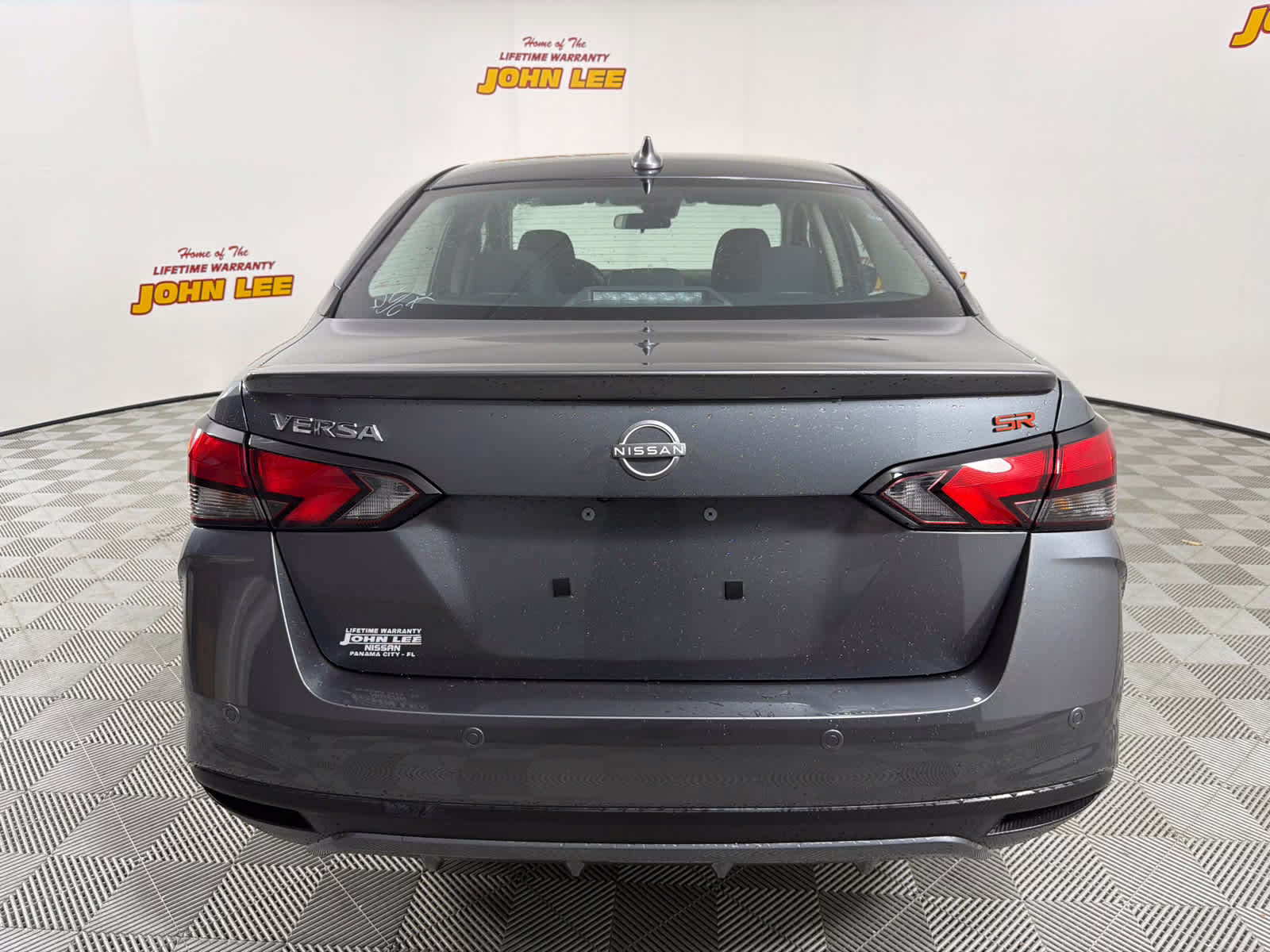 2025 Gun Metallic Nissan Versa SR FWD Sedan