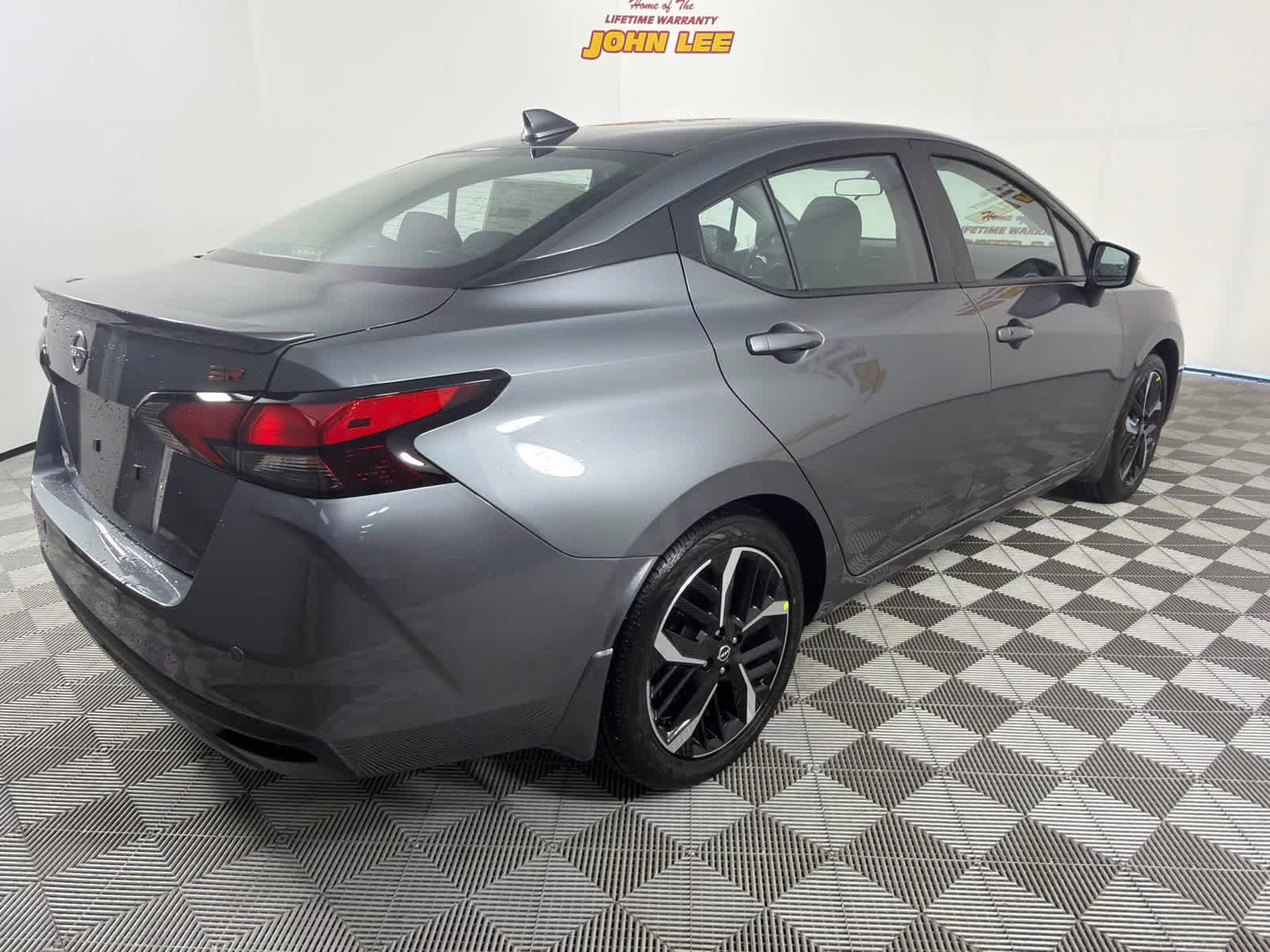 2025 Gun Metallic Nissan Versa SR FWD Sedan