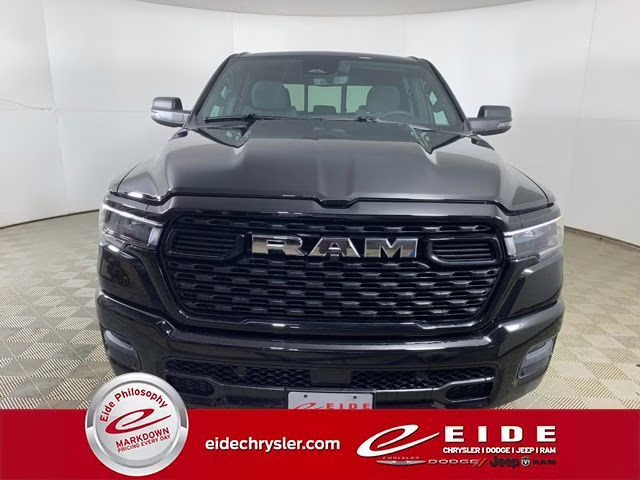 2026 Diamond Black Crystal Pearlcoat Ram 1500 Big Horn 4X4 Truck