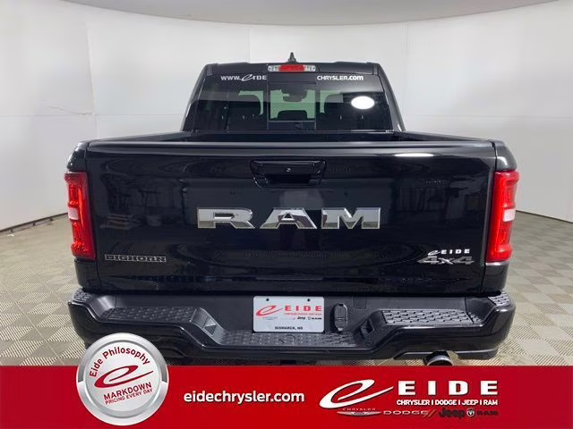 2026 Diamond Black Crystal Pearlcoat Ram 1500 Big Horn 4X4 Truck