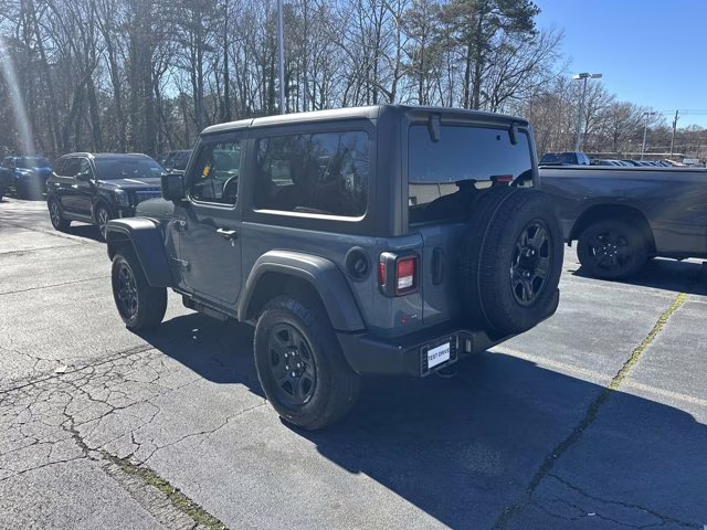 2026 Anvil Clear Coat Jeep Wrangler Sport 4X4 Convertible