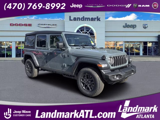 2026 Anvil Clear Coat Jeep Wrangler Sport 4X4 Convertible