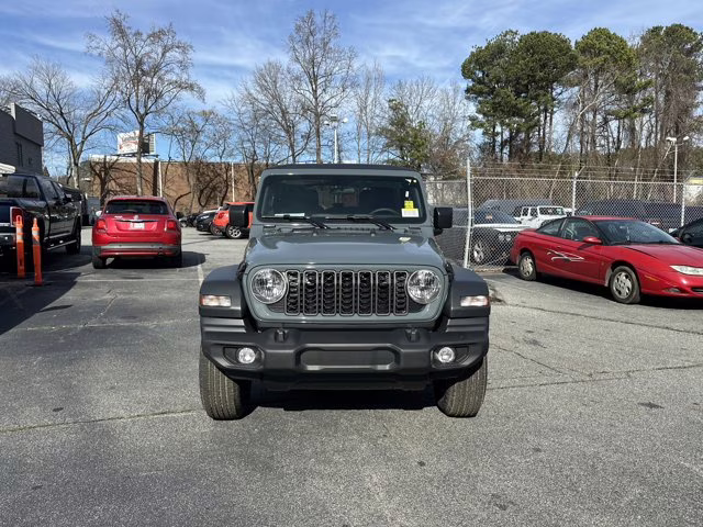 2026 Anvil Clear Coat Jeep Wrangler Sport 4X4 Convertible