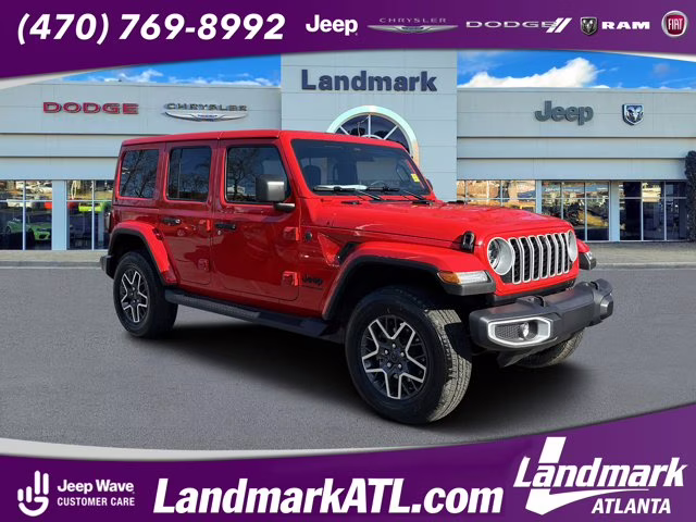 2026 Firecracker Red Clearcoat Jeep Wrangler Sahara 4X4 Convertible