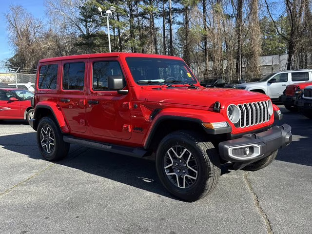 2026 Firecracker Red Clearcoat Jeep Wrangler Sahara 4X4 Convertible