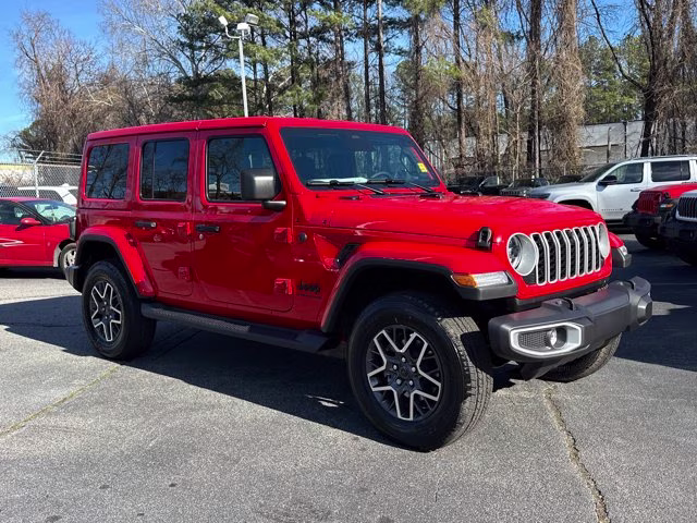2026 Firecracker Red Clearcoat Jeep Wrangler Sahara 4X4 Convertible