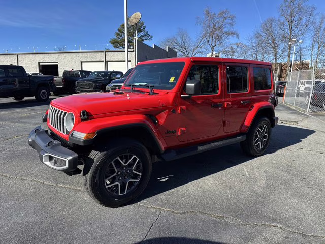 2026 Firecracker Red Clearcoat Jeep Wrangler Sahara 4X4 Convertible