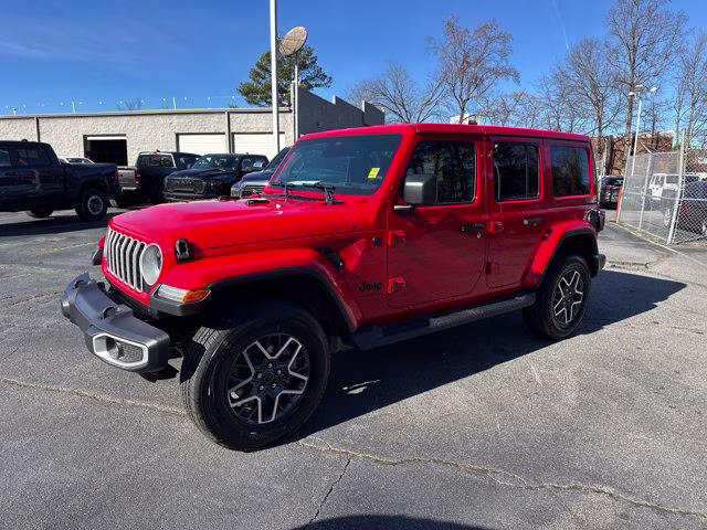 2026 Firecracker Red Clearcoat Jeep Wrangler Sahara 4X4 Convertible