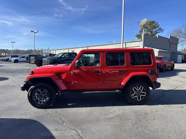 2026 Firecracker Red Clearcoat Jeep Wrangler Sahara 4X4 Convertible