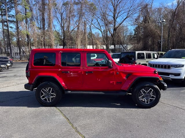 2026 Firecracker Red Clearcoat Jeep Wrangler Sahara 4X4 Convertible