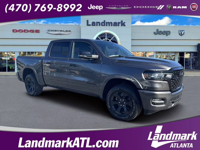 2026 Granite Crystal Metallic Clearcoat Ram 1500 Big Horn 4X4 Truck