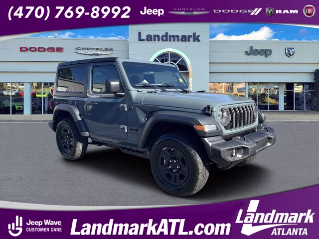 2026 Anvil Clear Coat Jeep Wrangler Sport 4X4 Convertible