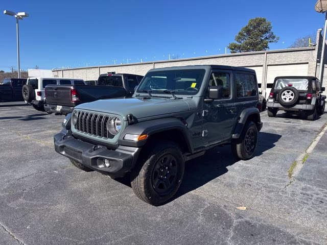 2026 Anvil Clear Coat Jeep Wrangler Sport 4X4 Convertible