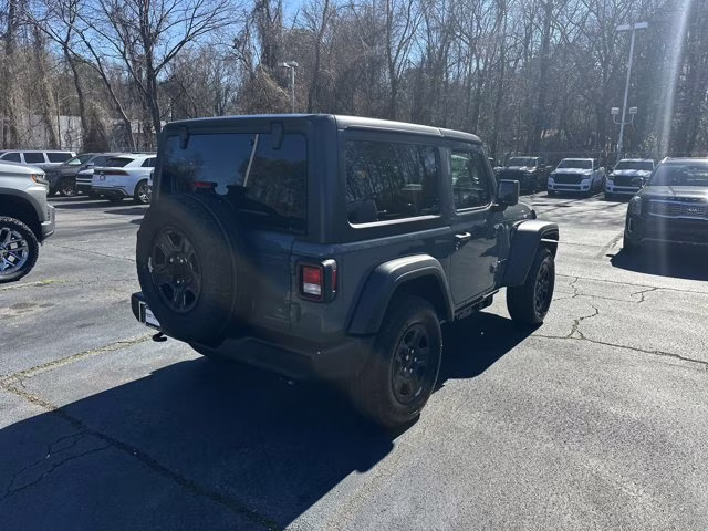 2026 Anvil Clear Coat Jeep Wrangler Sport 4X4 Convertible