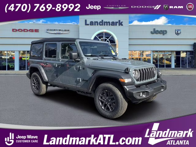 2026 Anvil Clear Coat Jeep Wrangler Sport 4X4 Convertible