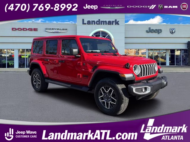2026 Firecracker Red Clearcoat Jeep Wrangler Sahara 4X4 Convertible