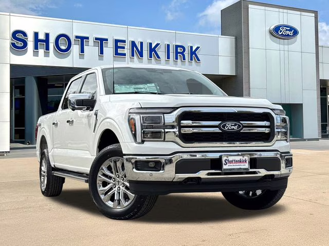 2026 White Metallic Ford F-150 Lariat 4X4 Truck