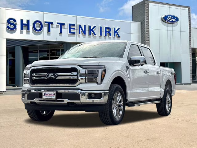 2026 White Metallic Ford F-150 Lariat 4X4 Truck