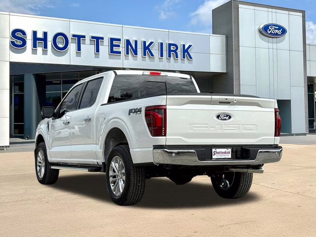 2026 White Metallic Ford F-150 Lariat 4X4 Truck