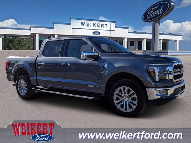 2024 Gray Metallic Ford F-150 Lariat 4X4 Truck